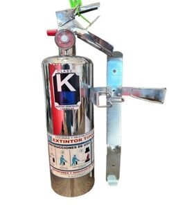 Extintor tipo k  mod. Wc100 para cocina 2.5 litros